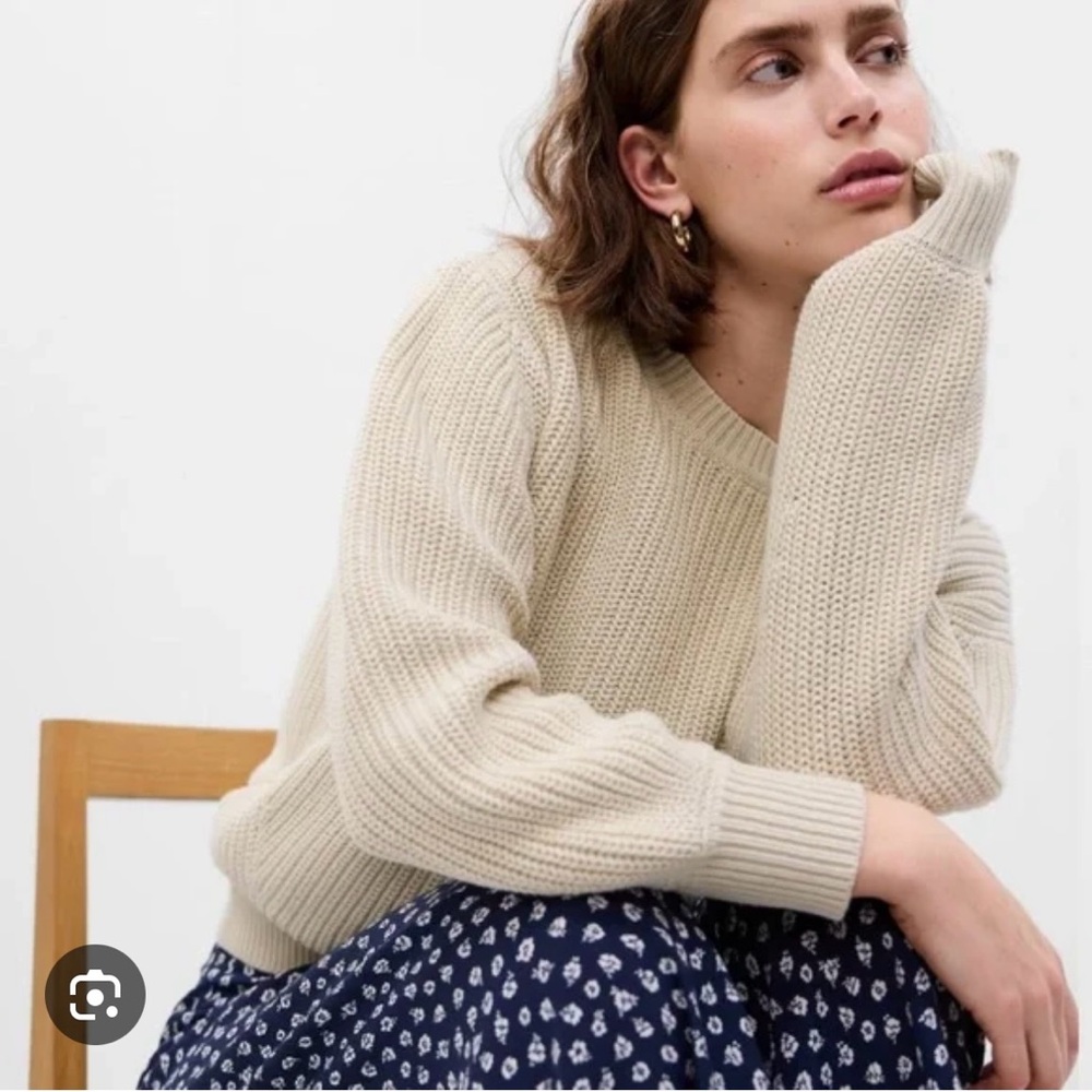 Gap shaker-stitch sweater